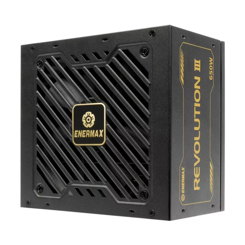 Fuente de alimentación ENERMAX ERV650G-AHG-MAC 650 W 20+4-Pin ATX totalmente modular 80 PLUS Gold Negro
