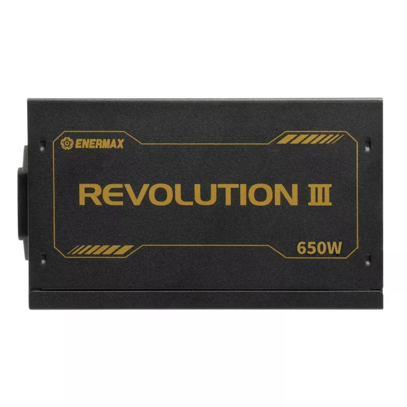 Fuente de alimentación ENERMAX ERV650G-AHG-MAC 650 W 20+4-Pin ATX totalmente modular 80 PLUS Gold Negro