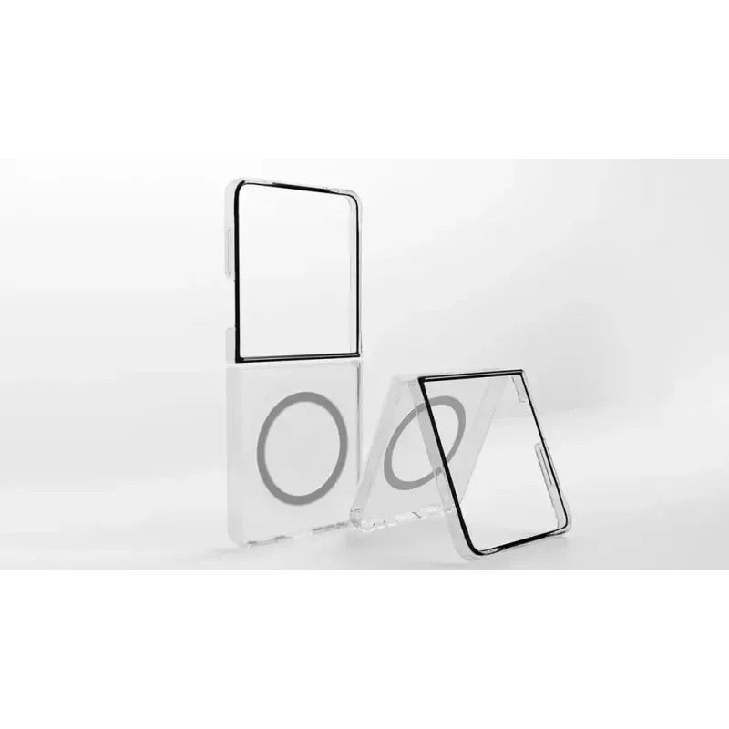 Samsung Clear Magnet funda para Galaxy Z Flip7, transparente, GP-FFF766YCATW