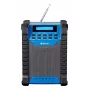 DENVER ELECTRONICS Wrd-60 radio DAB+ para obra con Bluetooth y función de luz de inundación