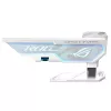 Soporte para tarjeta gráfica ASUS ROG Herculx Universal blanco – 0,5 m de longitud, compatible con 1 GPU, iluminación multicolor
