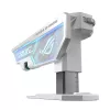 Soporte para tarjeta gráfica ASUS ROG Herculx Universal blanco – 0,5 m de longitud, compatible con 1 GPU, iluminación multicolor