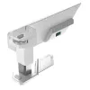 Soporte para tarjeta gráfica ASUS ROG Herculx Universal blanco – 0,5 m de longitud, compatible con 1 GPU, iluminación multicolor