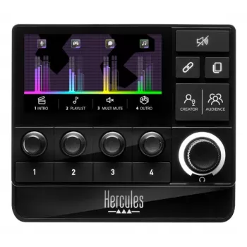 Hercules Stream 200 XLR Negro 9 botones