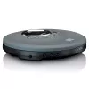 Reproductor de CD personal Lenco CD-400GY Antracita Compatible con MP3 Antigolpes 40s