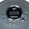 Reproductor de CD personal Lenco CD-400GY Antracita Compatible con MP3 Antigolpes 40s