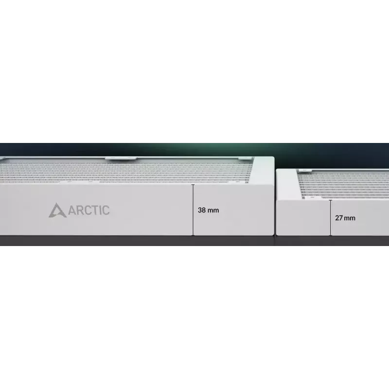 Refrigeración líquida para CPU todo en uno Arctic Liquid Freezer III Pro 420 A-RGB (Blanco) — ventilador de 140 mm, multisocket LGA1700/AM4/AM5