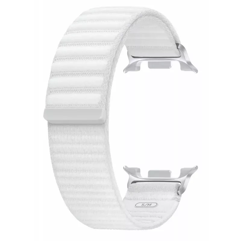 Samsung Fabric Band S/M para Galaxy Watch8 Blanco