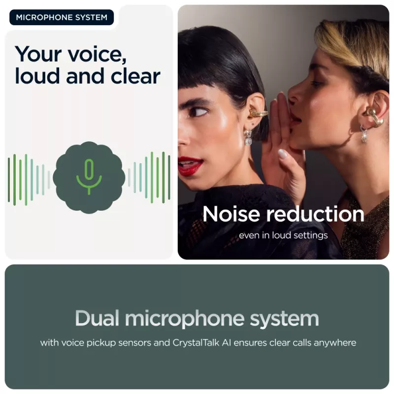 Motorola moto buds loop Auricular inalámbrico Gancho para la oreja Llamadas/Música/Deporte/Uso diario Bluetooth Verde