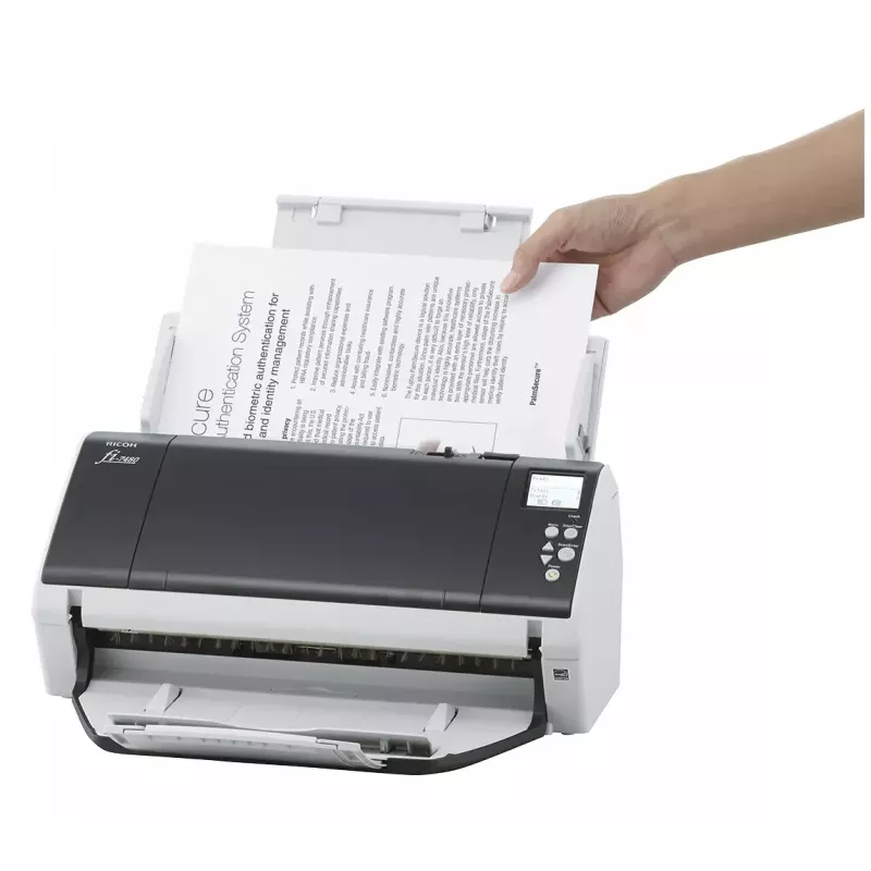 Ricoh fi-7480 Escáner ADF 600 x 600 DPI A3 Gris, blanco