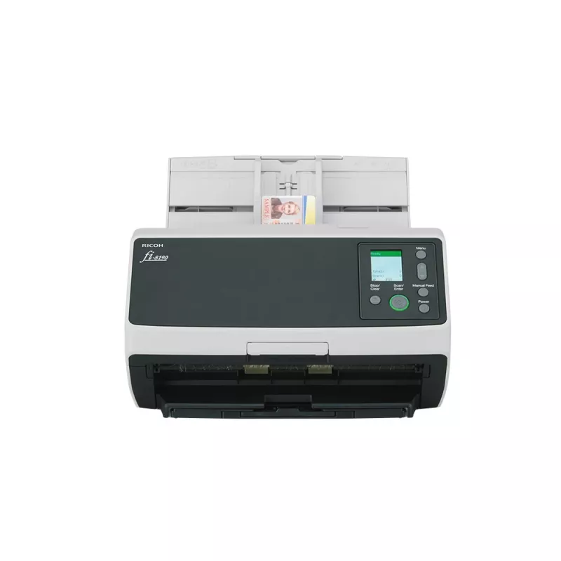Ricoh fi-8190 Escáner ADF + alimentación de hojas sueltas 600 x 600 DPI A4 Negro, gris