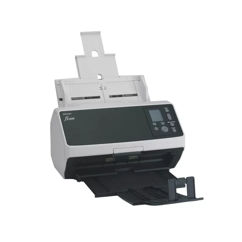 Ricoh fi-8190 Escáner ADF + alimentación de hojas sueltas 600 x 600 DPI A4 Negro, gris