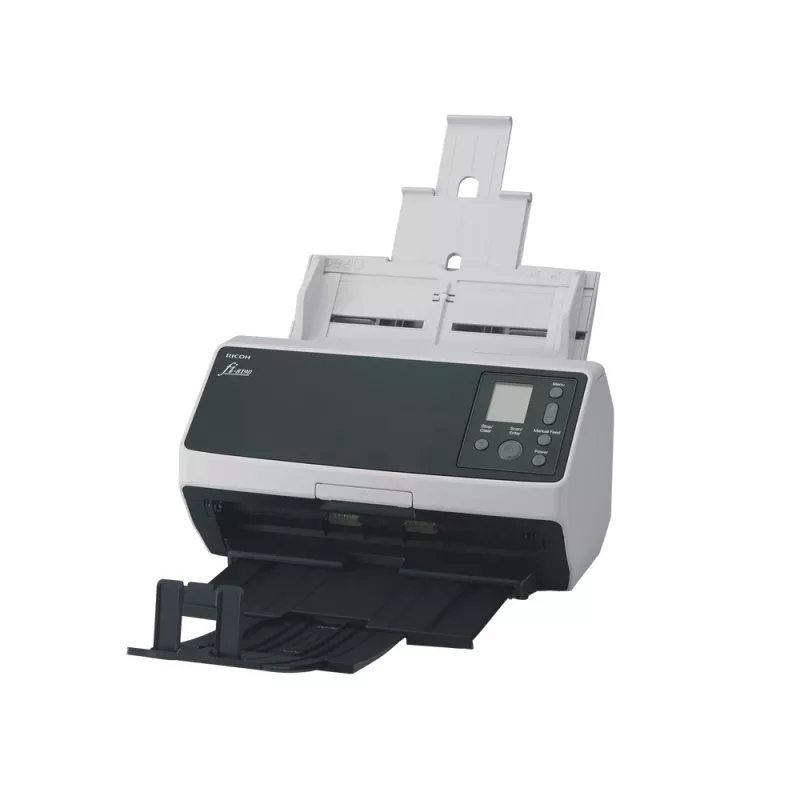 Ricoh fi-8190 Escáner ADF + alimentación de hojas sueltas 600 x 600 DPI A4 Negro, gris