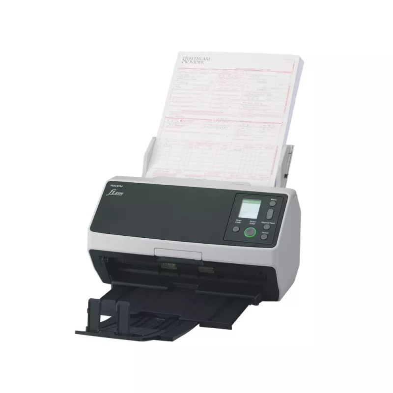 Ricoh fi-8190 Escáner ADF + alimentación de hojas sueltas 600 x 600 DPI A4 Negro, gris