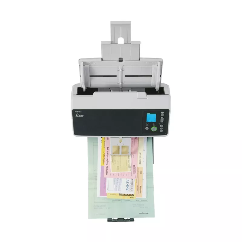 Ricoh fi-8190 Escáner ADF + alimentación de hojas sueltas 600 x 600 DPI A4 Negro, gris