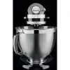 KitchenAid Robot de cocina Artisan 5KSM185PS — bol de acero inoxidable de 4,8 L, 300 W, 10 velocidades, negro