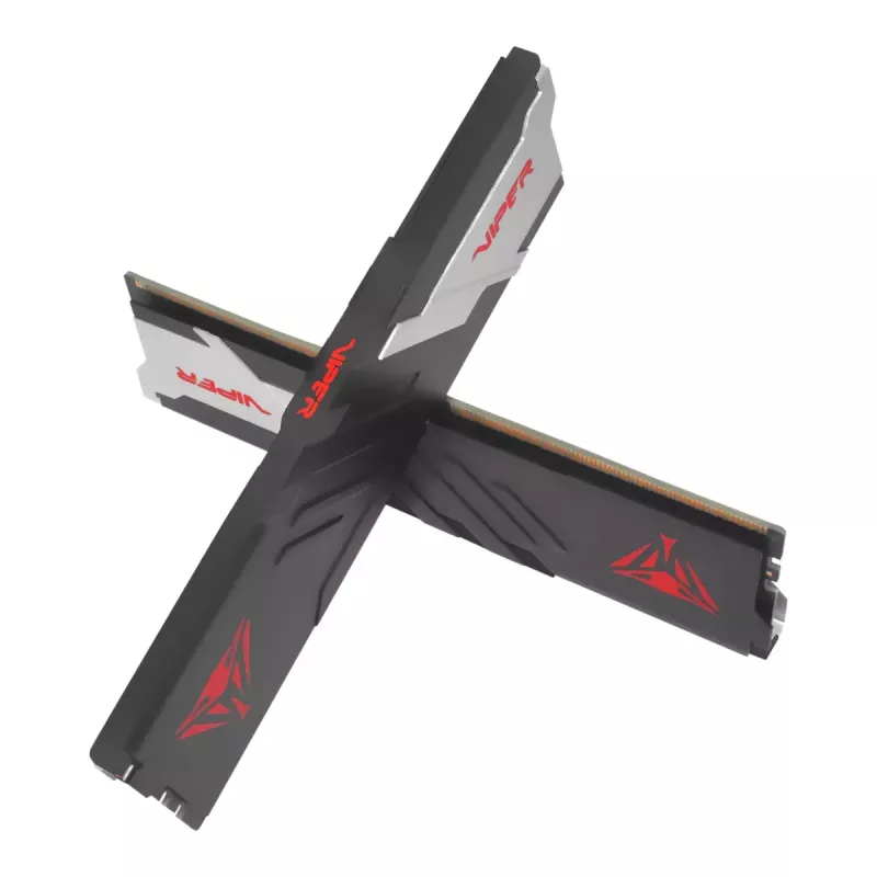 DIMM 32 GB DDR5-6400 (2x 16 GB) Kit dual, memoria RAM negra, PVV532G640C32K, Viper Venom, INTEL XMP