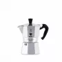 Cafetera moka BIALETTI Moka Express 0,2 l aluminio negro — 3 tazas (200 ml), no apta para inducción