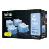 Cartucho de limpieza Braun CCR4 azul 4 uds.
