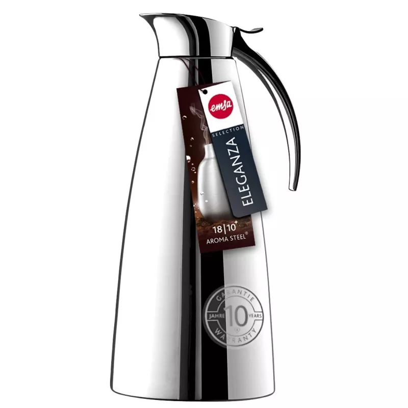 EMSA Eleganza jarra isotérmica 1,3 L acero inoxidable