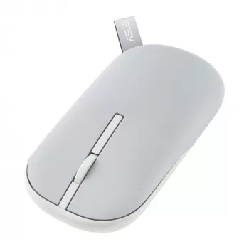 ASUS Marshmallow MD100 ratón oficina ambidiestro RF Wireless + Bluetooth óptico 1600 DPI