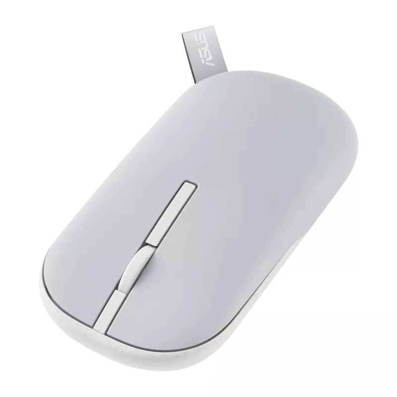 ASUS Marshmallow MD100 ratón oficina ambidiestro RF Wireless + Bluetooth óptico 1600 DPI