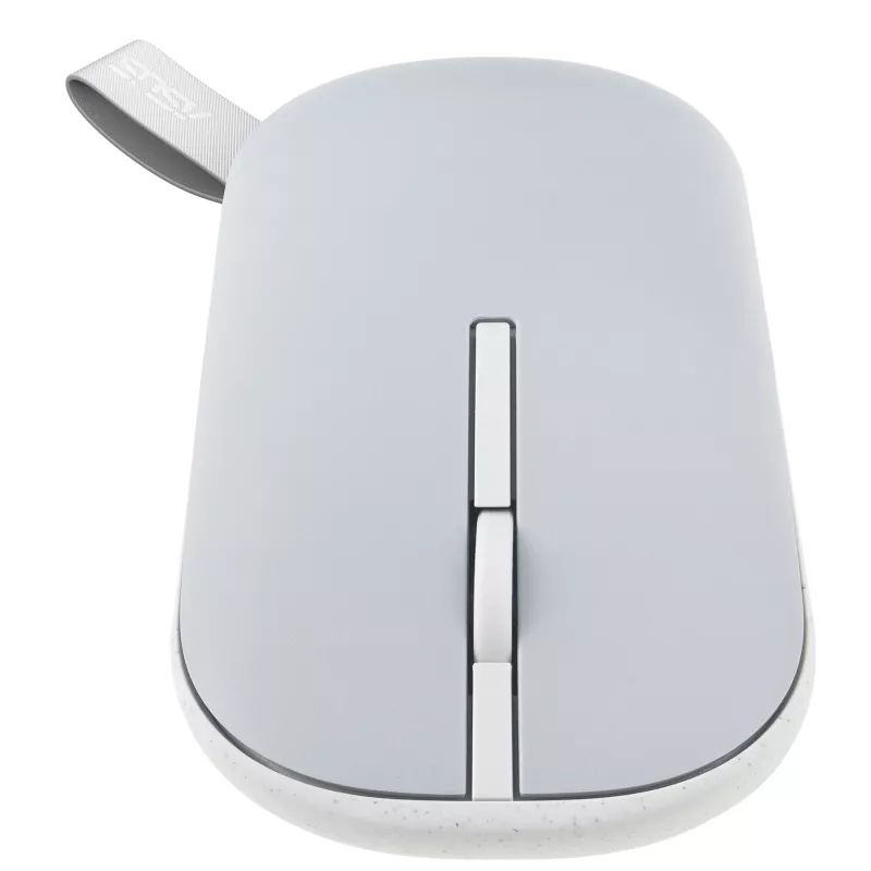 ASUS Marshmallow MD100 ratón oficina ambidiestro RF Wireless + Bluetooth óptico 1600 DPI