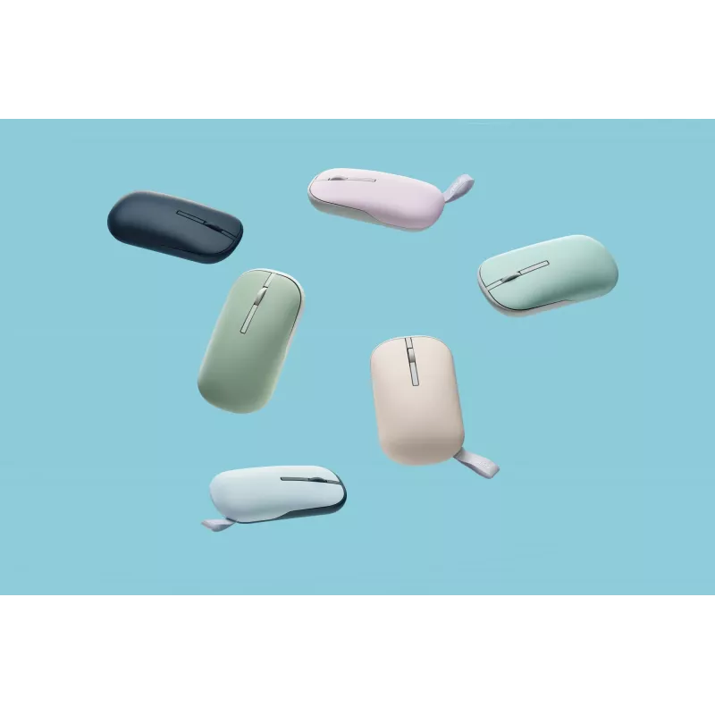 ASUS Marshmallow MD100 ratón oficina ambidiestro RF Wireless + Bluetooth óptico 1600 DPI