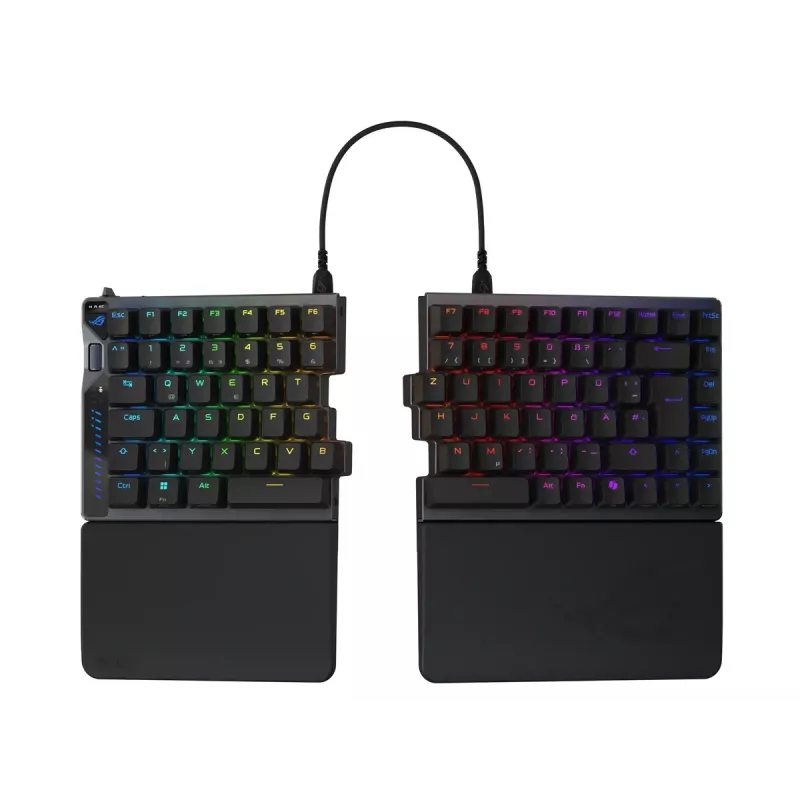 ASUS ROG Falcata teclado gaming USB + RF Wireless + Bluetooth QWERTZ alemán negro