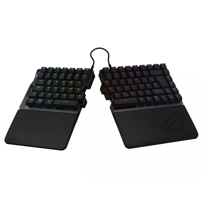 ASUS ROG Falcata teclado gaming USB + RF Wireless + Bluetooth QWERTZ alemán negro