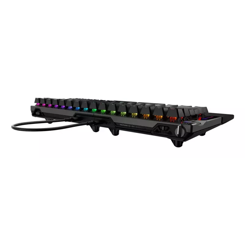 ASUS ROG Falcata teclado gaming USB + RF Wireless + Bluetooth QWERTZ alemán negro