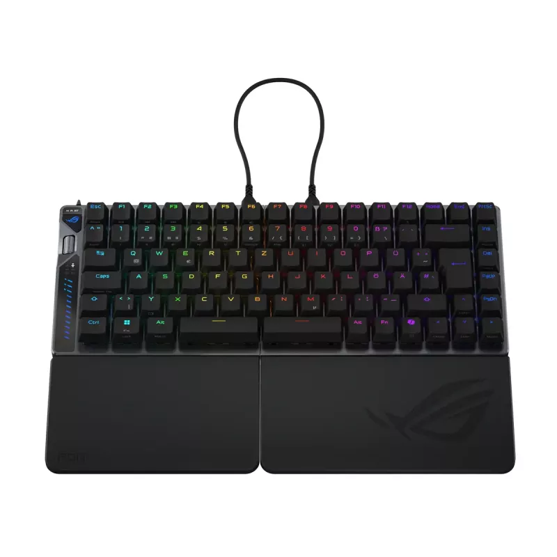 ASUS ROG Falcata teclado gaming USB + RF Wireless + Bluetooth QWERTZ alemán negro