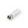 DIGITUS Módulo SFP 1,25 Gbit/s, hasta 80 km Monomodo, conector LC Dúplex 1000Base-LX, 1550 nm