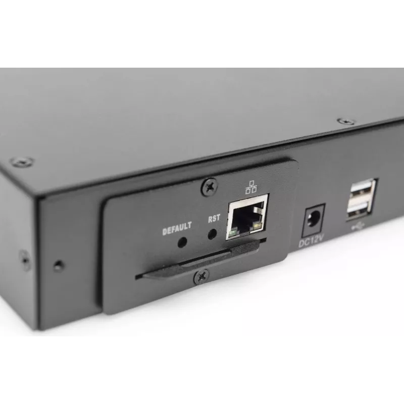 DIGITUS Conmutador KVM modular de 16 puertos para consola KVM modular