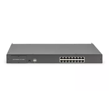 DIGITUS Conmutador KVM modular Cat5 de 16 puertos para consola KVM modular