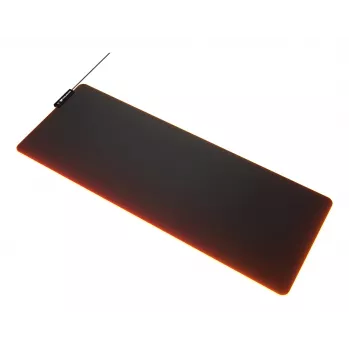 COUGAR Alfombrilla de ratón gaming NEON X, ARGB, 800x300, Negro, Unicolor, Tela, Goma, Varios, Base antideslizante, Alfombrilla de ratón gaming