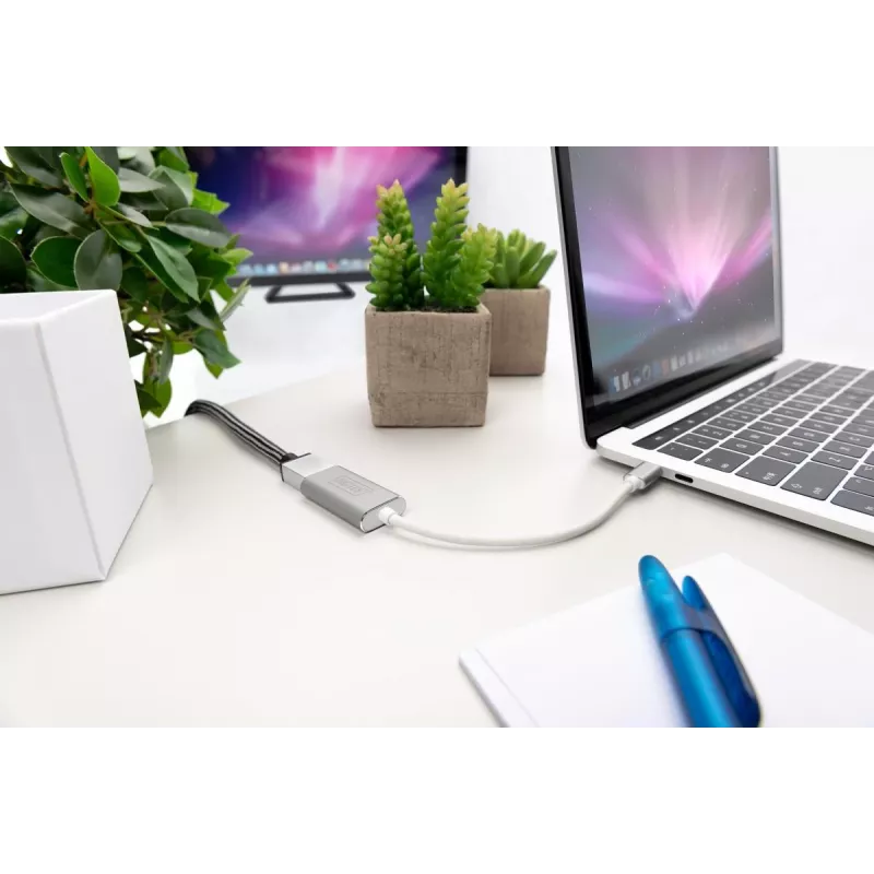 DIGITUS Adaptador gráfico USB 3.0 Type-C 4K HDMI