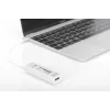 DIGITUS Hub USB 2.0 Type-C con lector de tarjetas 3x USB 2.0. 1x SD, 1x MicroSD Carcasa de aluminio