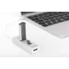 DIGITUS Hub USB 2.0 Type-C con lector de tarjetas 3x USB 2.0. 1x SD, 1x MicroSD Carcasa de aluminio