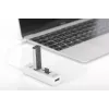 DIGITUS Hub USB 2.0 Type-C con lector de tarjetas 3x USB 2.0. 1x SD, 1x MicroSD Carcasa de aluminio