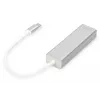 DIGITUS Hub USB 3.0 Type-C de 3 puertos con Gigabit Ethernet 3x USB A/H,1xUSB C/M,1x RJ45 LAN