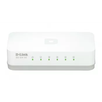 D-Link GO-SW-5E/E Conmutador de red No gestionado Fast Ethernet (10/100) Blanco