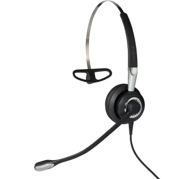 Jabra BIZ 2400 II Mono 3-1, Con cable, Oficina/Callcenter, 54 g, Auricular, Negro, Plata