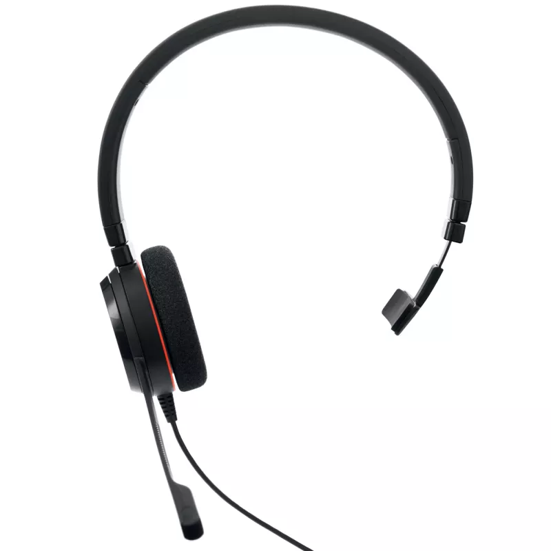 Jabra EVOLVE 20 MS Mono, Con cable, Oficina/Callcenter, 150 - 7000 Hz, 142 g, Auricular, Negro