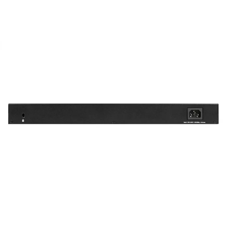 NETGEAR GS348 No gestionado Gigabit Ethernet (10/100/1000) 1U Negro