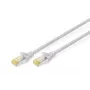 DIGITUS Cable de red - CAT6a - S/FTP - sin lengüeta - Cu - 25m - gris