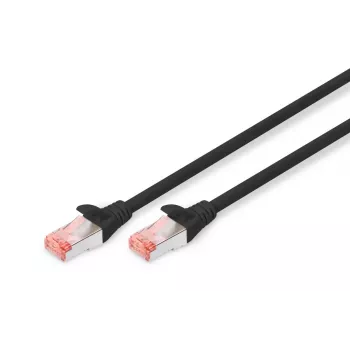 DIGITUS Cable de red - CAT6 - S/FTP - Snagless - Cu - 2m - negro