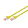 DIGITUS Cable de red - CAT6 - S/FTP - Snagless - Cu - 3m - amarillo