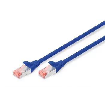 Cable de red DIGITUS - CAT6 - S/FTP - sin lengüeta - Cu - 5 m - azul