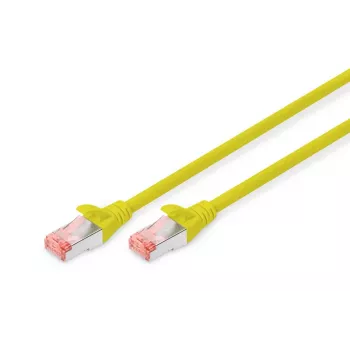 Cable de red DIGITUS con conductor de cobre - CAT6 - S/FTP - protección de lengüeta - 5 m - amarillo